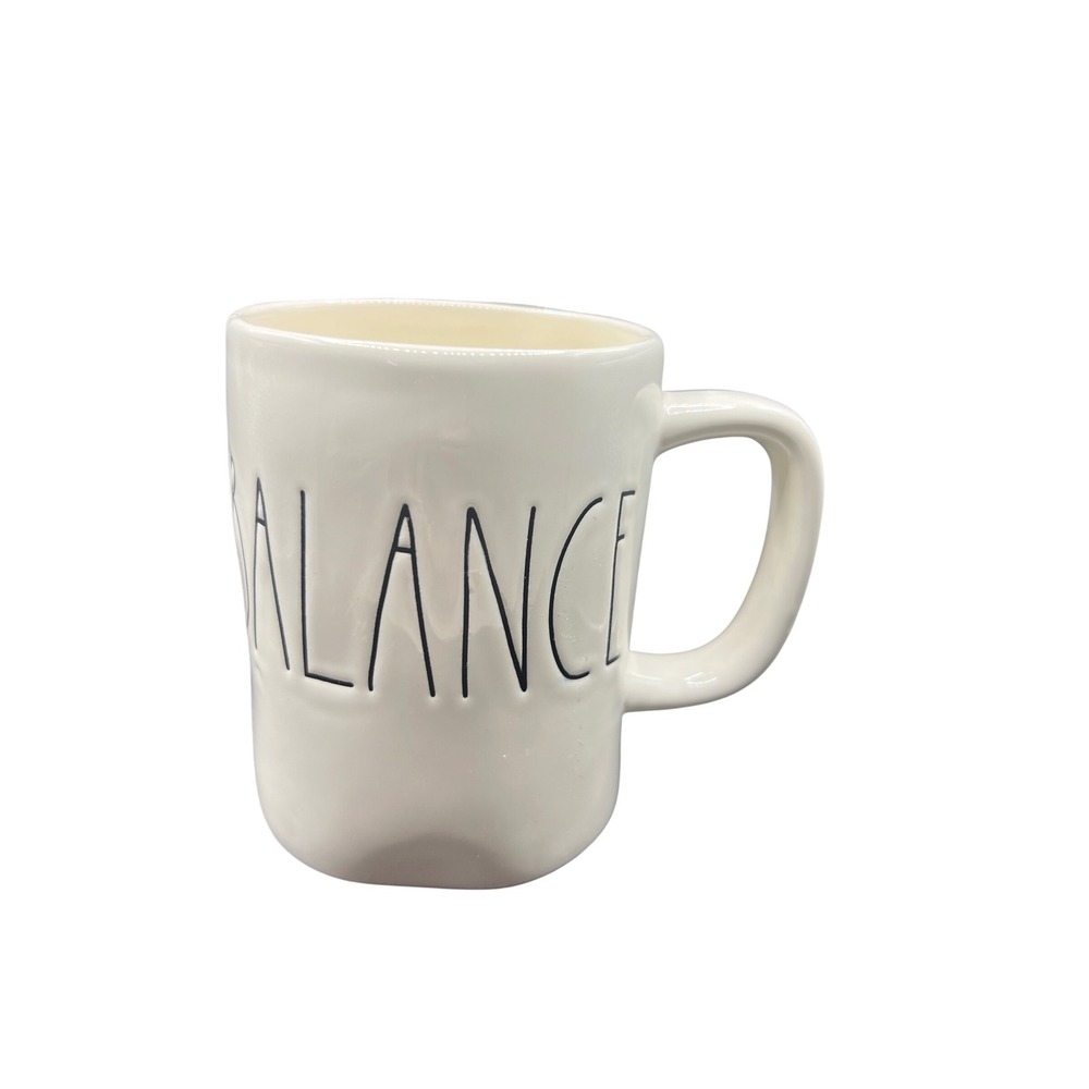 Rae Dunn Balance Coffee Mug Artisan Collection by Magenta Ivory Ceramic Farmhous